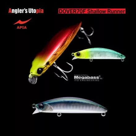 APIA DOVER 70F SHALLOW RUNNER 70mm 8.5gr 06 Super Natural