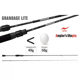 Pergető bot APIA GRANDAGE LITE 72 2.18m 0.6-5gr