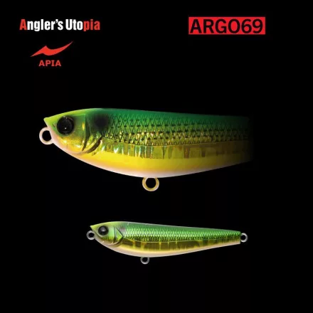 APIA ARGO 69 8.5gr 69mm 08 Green Gold Kohada