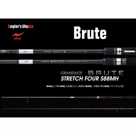 Pergető bot APIA GRANDAGE BRUTE STRECH FOUR S88MH 2.64m 7-42gr