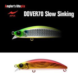 APIA DOVER 70 SLOW SINKING 70mm 10gr 01 Red Gold Konoshiro