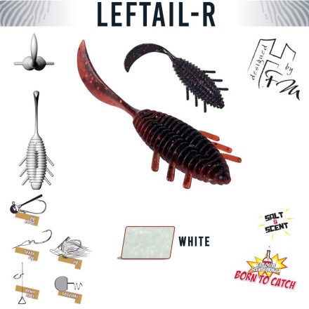 LEFTAIL-R 1.8" 4.5cm White