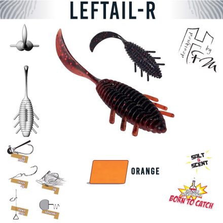 LEFTAIL-R 1.8" 4.5cm Orange