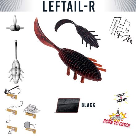 LEFTAIL-R 1.8" 4.5cm Black