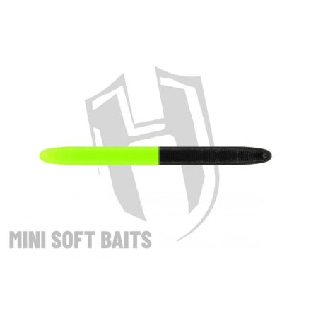 RDB WORM 60mm CHEESE Black Chartreuse