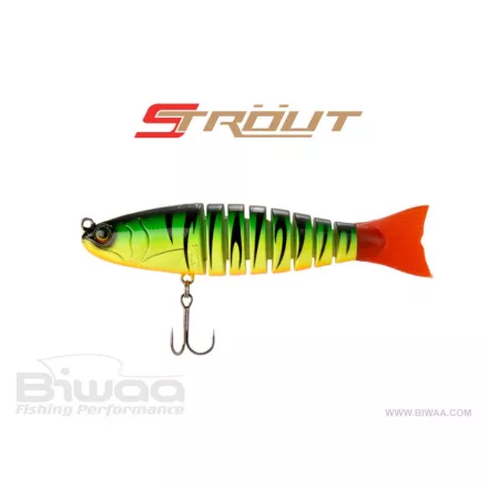 BIWAA STROUT 3.5" 9cm 8gr 04 Fire Tiger wobbler műcsali