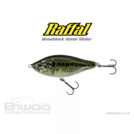 BIWAA RAFFAL GLIDER 4" S 10cm 43gr 01 Real Bass wobbler műcsali