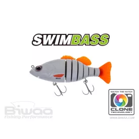   BIWAA SWIMBASS 6" SLOW SINK 15cm 65gr 29 Pearl White wobbler műcsali