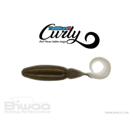 BIWAA TAILGUNR CURLY 3.5" 9cm 203 Bronze Ayu