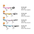 BLUEBLUE METAL SHALLDUS 8 40mm 8gr #11 Fanny Pink Zebra