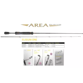   Pergető bot Herakles AREA ELISIUM ONE HEO180XUL 6' 180cm 0.5-2.5gr Ultra Light