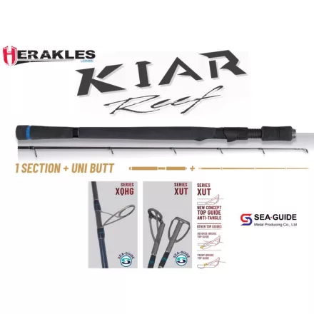 Pergető bot Herakles KIAR REEF HKR2-760H 7'6" 230cm 15-45gr Heavy