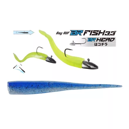 DUO BAYRUF BR FISH 3.3" 8.4cm S041 Sardine gumihal