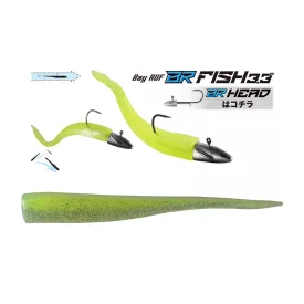 DUO BAYRUF BR FISH 3.3" 8.4cm S043 Chart Silver gumihal