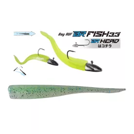   DUO BAYRUF BR FISH 3.3" 8.4cm S045 Kibinago Green gumihal