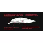 DUO REALIS ROZANTE 77SP 7.7cm 8.4gr CCC0390 Ghost Pearl Chart wobbler műcsali