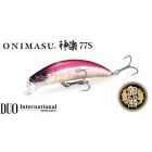 DUO ONIMASU KAGURA 77S 7.7cm 12.5gr CCC4524 Ruri Yamame wobbler műcsali
