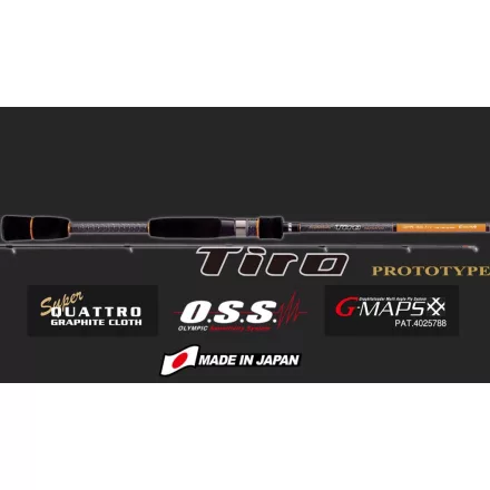 Pergető bot Graphiteleader TIRO PROTOTYPE GOTPS-842ML-T R-FAST 2.55m 4-24gr Medium Light