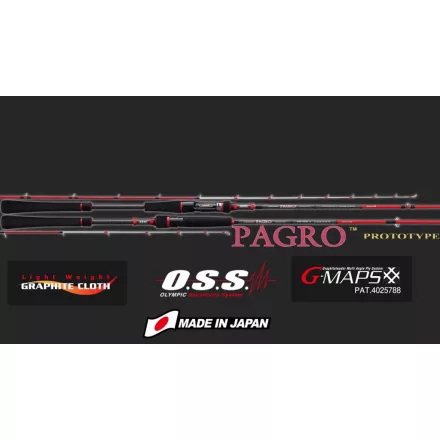 Casting pergető bot Graphiteleader NOUVO PAGRO CAST GNPC-6102L-S R FAST 2.05m MAX 100gr