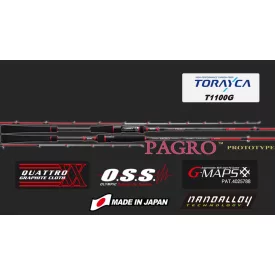   Pergető bot Graphiteleader PAGRO PROTOTYPE GPPS-702ML R-FAST 2.08m MAX 100gr