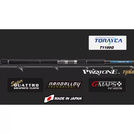 Pergető bot Graphiteleader PROTONE TUNA GPRTS-862-110 R FAST 2.59m MAX 180