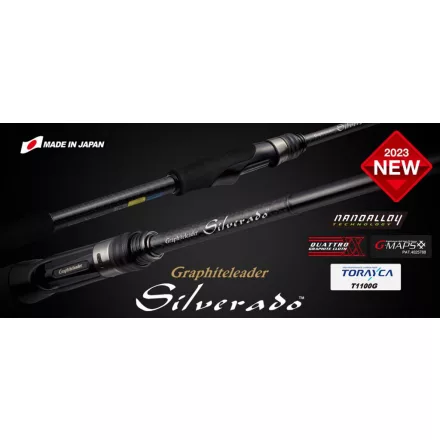Casting pergető bot Graphiteleader SILVERADO 23GSILC-762ML CAST 2.29m FAST 3-18gr