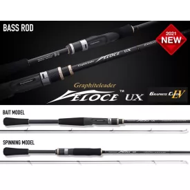   Pergető bot Graphiteleader VELOCE UX 21GVELUS-611H-PF R-Fast 2.11m 3/4oz 21gr Heavy
