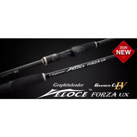Pergető bot Graphiteleader VELOCE FORZA UX GVEFUS-722M FAST 2.19m 5-28gr Medium