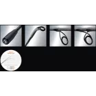 SPORTEX GENIUM SPIN ULTRA LIGHT 240 2-8gr Carbon Gyürüs