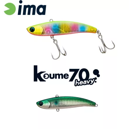 IMA KOUME VIBRATION 70 HEAVY 70mm 18gr 120 Gold Mullet