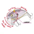 MEGABASS O.R.C OVER REV CRANK 70mm 17.5gr NERO DAYTONA wobbler műcsali
