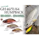 MEGABASS GH46 HUMBACK FS 46mm 4gr LZ CHART BACK YAMAME wobbler műcsali