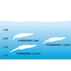 MEGABASS X-NANAHAN+2 75mm 7gr FA GHOST WAKASAGI wobbler műcsali