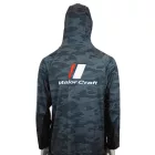 MAJOR CRAFT SUN PROTECTION HOODIE UV ÁLLÓ KAPUCNIS FELSŐ L Dark Gray