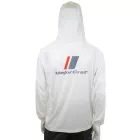 MAJOR CRAFT SUN PROTECTION HOODIE UV ÁLLÓ KAPUCNIS FELSŐ XL White