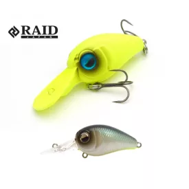   Raid Japan RAID LEVEL CRANK PING 32.5mm 3.5gr 013 Neon Shad wobbler műcsali
