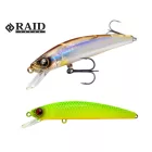 Raid Japan RAID LEVEL MINNOW QUICK72 72mm 5.2gr 020 Green Sour wobbler műcsali