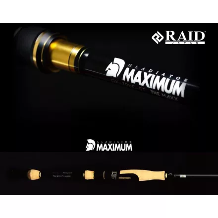 Pergető bot Raid Japan MAXIMUM GX-64LS-ST MAXX QUEEN 193cm 7gr
