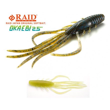 RAID OKA EBI 2.5" 6.3cm 072 Stealth Fish