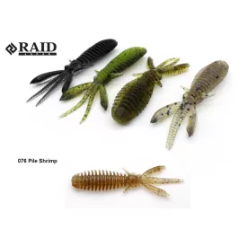   Raid Japan RAID EGUBUG 2.5" 6.3cm 076 Pile Shrimp műcsali kreatúra