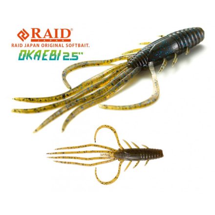 RAID OKA EBI 2.5" 6.3cm 001 Green Pumpkin Seed