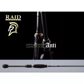   Pergető bot Raid Japan GLADIATOR ANTI GA-61UL-ST FIXER 185cm 0.9-5.2gr