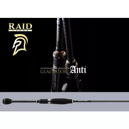 Casting pergető bot Raid Japan GLADIATOR ANTI GA-70HS-ST POWER NOSE 214cm 14gr