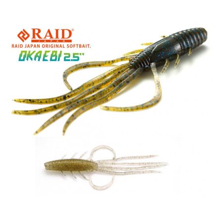 RAID OKA EBI 2.5" 6.3cm 040 Ghost Shrimp