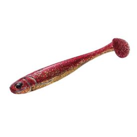 MAJOR CRAFT STABI SHAD SLIM 4" 10.2cm #001 Red Gold