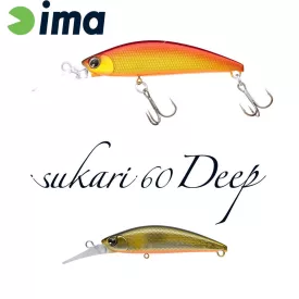 IMA SUKARI 60 DEEP 60mm 8gr 010 Orange Belly Ayu