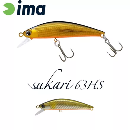 IMA SUKARI 63HS 63mm 8gr 010 Orange Belly Ayu