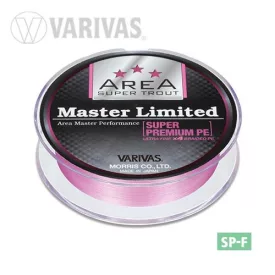   VARIVAS TROUT AREA MASTER LIMITED PE 75m #0.2 6.5lb TOURNAMENT PINK