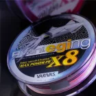 VARIVAS AVANI EGING MAX POWER PE X8 150m #0.6 14.5lbs White Orange Marking