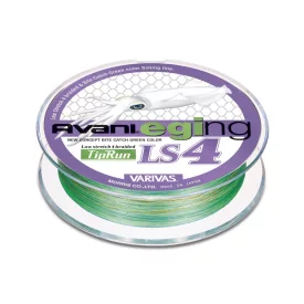   VARIVAS AVANI EGING LS4 PE TIP RUN 200m #0.5 9lbs Marking Fluo Green